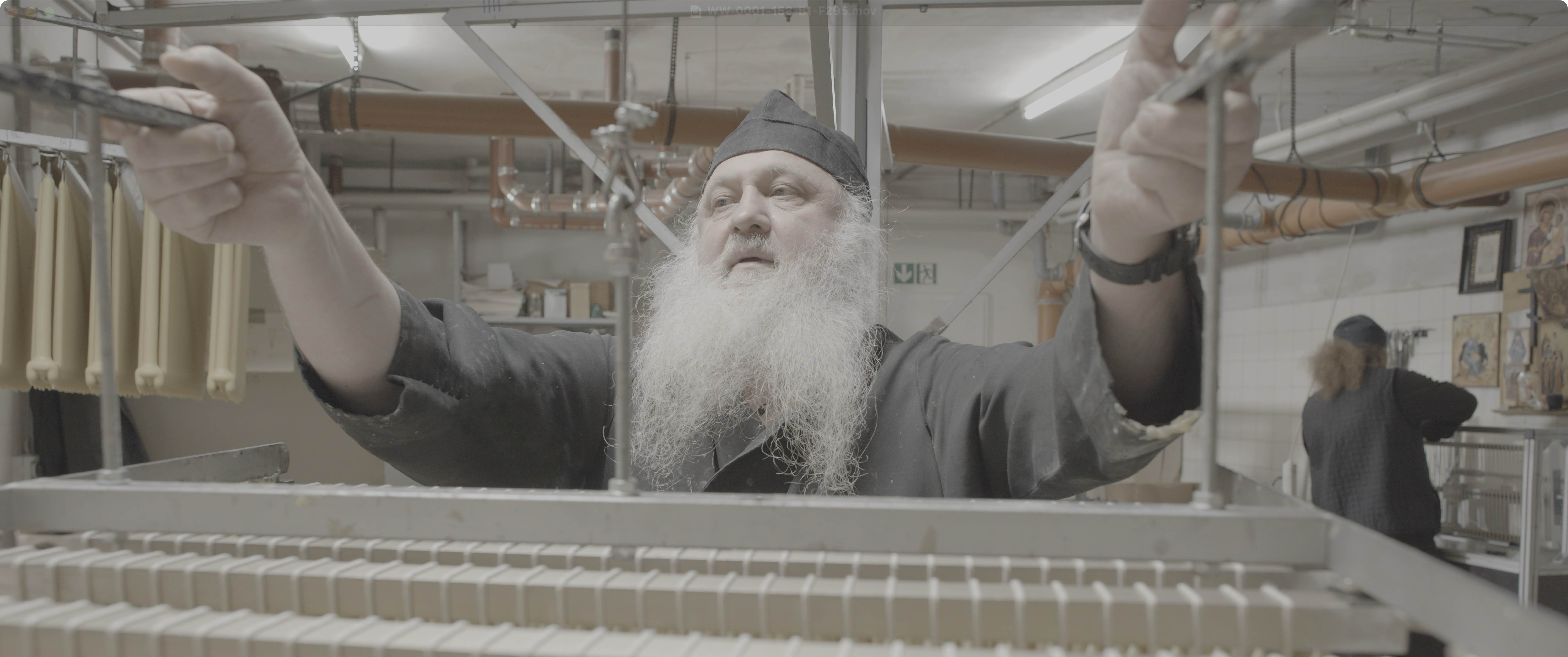 Kerzenzieherei im Kloster Sankt Hiob in Obermenzing